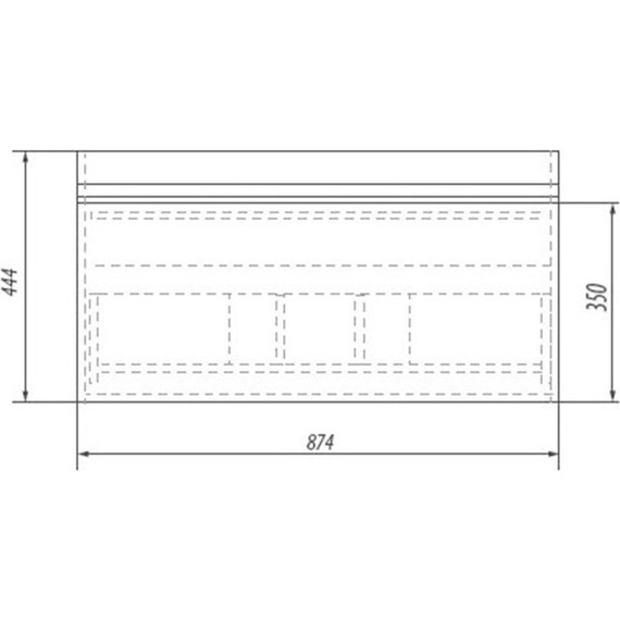Тумба подвесная с раковиной Dreja Grace 90 см 99.0903, белый глянец - 8 Тумба подвесная с раковиной Dreja Grace 90 см 99.0903, белый глянец фото 8