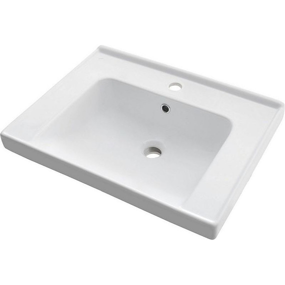 Тумба напольная с раковиной Dreja Grace Plus 70 см 99.0905, белый глянец фото 12