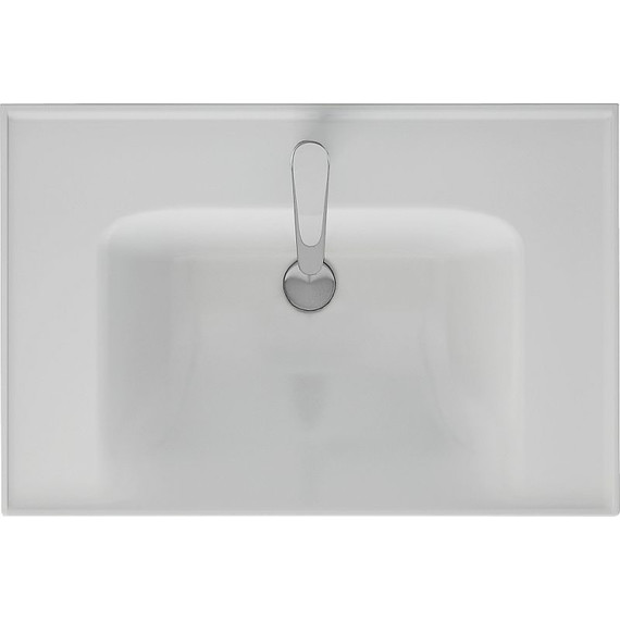 Тумба напольная с раковиной Dreja Grace Plus 70 см 99.0905, белый глянец фото 14