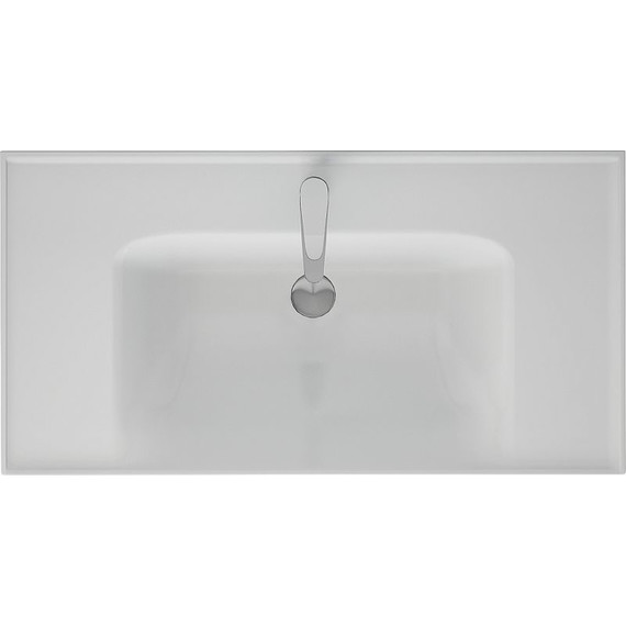 Тумба напольная с раковиной Dreja Grace Plus 90 см 99.0906, белый глянец фото 6