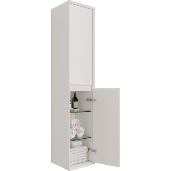 Пенал подвесной Dreja Insight 35 см 99.9201, белый глянец - 7 Пенал подвесной Dreja Insight 35 см 99.9201, белый глянец фото 7