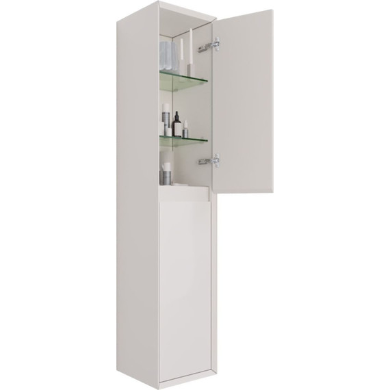 Пенал подвесной Dreja Insight 35 см 99.9201, белый глянец - 8 Пенал подвесной Dreja Insight 35 см 99.9201, белый глянец фото 8