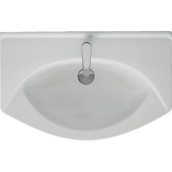 Тумба напольная с раковиной Dreja Laguna Plus 75 см 99.0106, белый глянец (раковина Лагуна) фото 16