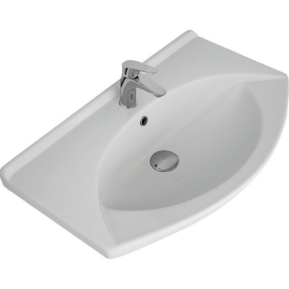 Тумба подвесная с раковиной Dreja Laguna 75 см 99.0102, белый глянец (раковина Лагуна) - 5 Тумба подвесная с раковиной Dreja Laguna 75 см 99.0102, белый глянец (раковина Лагуна) фото 5