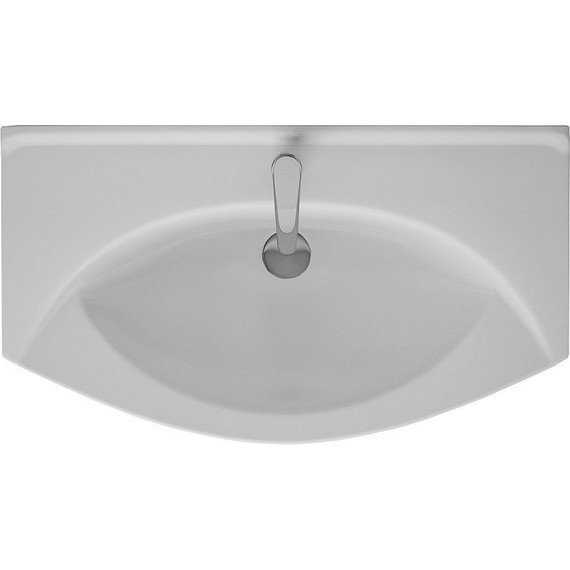 Тумба напольная с раковиной Dreja Laguna Plus 85 см 99.0107, белый глянец фото 15