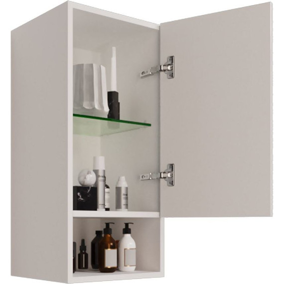 Шкаф подвесной Dreja Perfecto 35 см 99.0810, белый глянец - 6 Шкаф подвесной Dreja Perfecto 35 см 99.0810, белый глянец фото 6