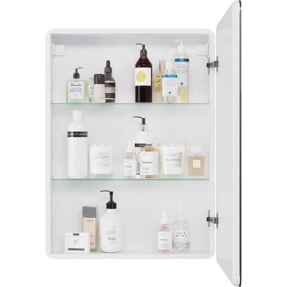 Зеркало-шкаф Dreja Point Led 60 см 99.9032, белый глянец - 5 Зеркало-шкаф Dreja Point Led 60 см 99.9032, белый глянец фото 5