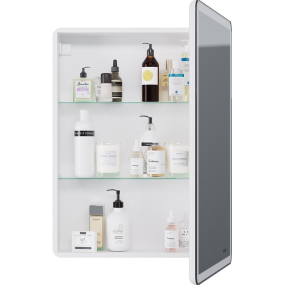 Зеркало-шкаф Dreja Point Led 60 см 99.9032, белый глянец - 6 Зеркало-шкаф Dreja Point Led 60 см 99.9032, белый глянец фото 6