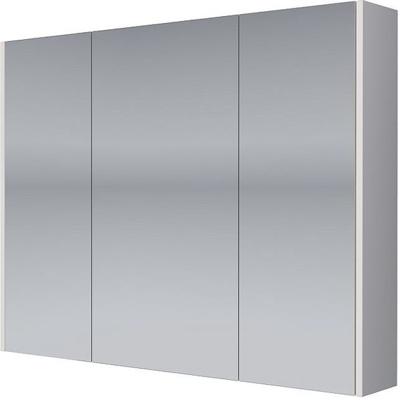Зеркало-шкаф Dreja Prime 90 см 99.9306, белый глянец фото 