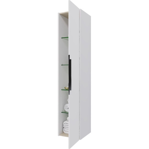 Пенал подвесной Dreja Prime 35 см 99.9303, белый глянец - 10 Пенал подвесной Dreja Prime 35 см 99.9303, белый глянец фото 10