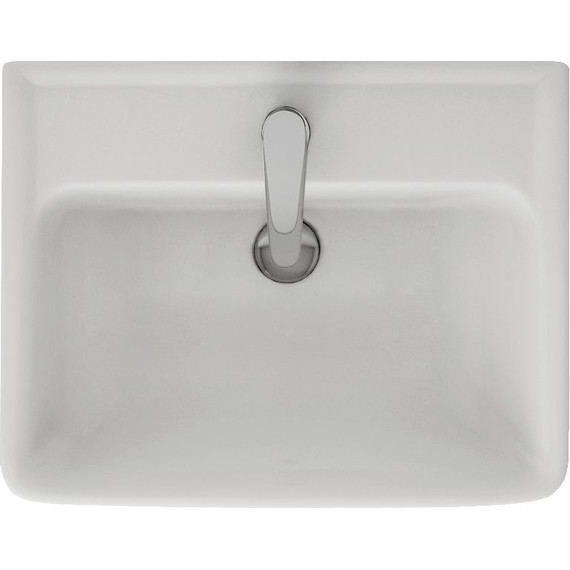 Тумба подвесная с раковиной Dreja Q 55 см 99.0007, белый глянец - 7 Тумба подвесная с раковиной Dreja Q 55 см 99.0007, белый глянец фото 7