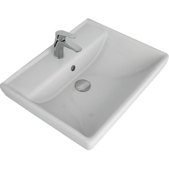 Тумба напольная с раковиной Dreja Q Plus 60 см 99.1004, белый глянец - 10 Тумба напольная с раковиной Dreja Q Plus 60 см 99.1004, белый глянец фото 10