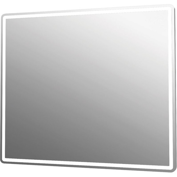 Зеркало Dreja Tiny Led 70/80 см 99.9025, белый фото 
