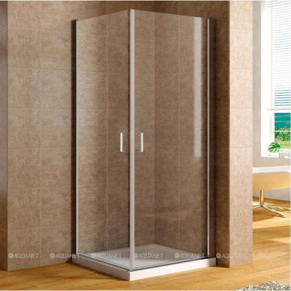 Душевое ограждение Aquanet Cinetic AE12-N-80H190U-CT 80x80 см, хром/прозрачное фото 