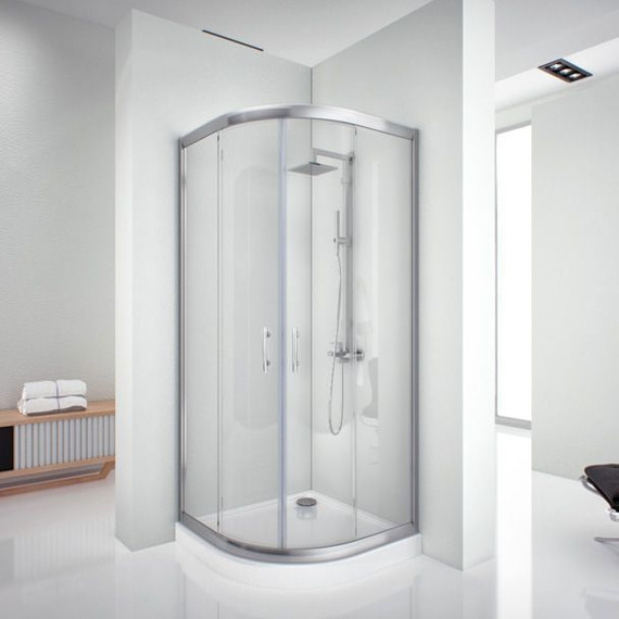 Душевое ограждение Aquanet Alfa NAA2142 100 см, хром/прозрачное фото 6