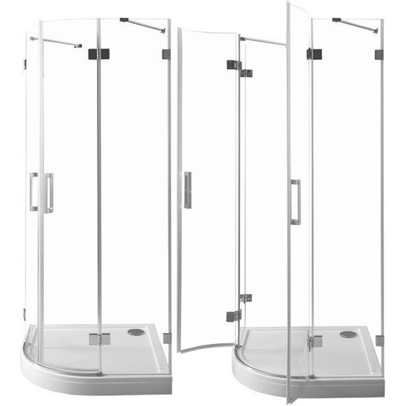Душевое ограждение Aquanet Beta NWD2242 100 см, хром/прозрачное фото 4
