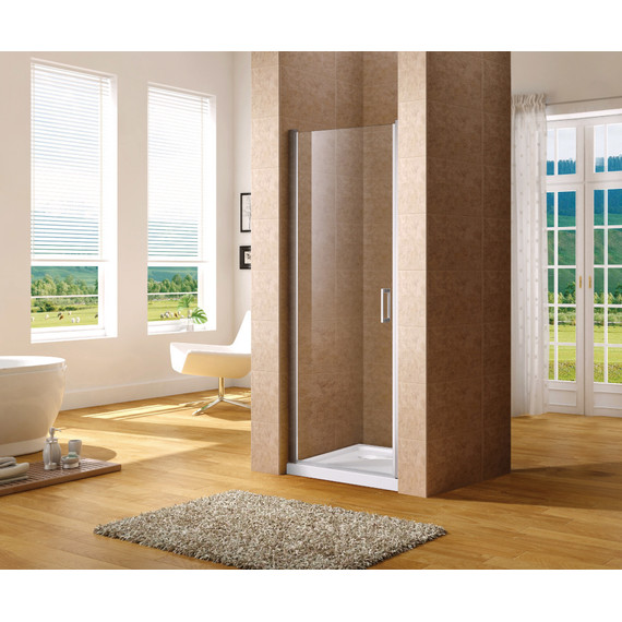 Душевая дверь Aquanet Cinetic AE12-N-90H190U-CT 90 см, хром/прозрачное фото 3