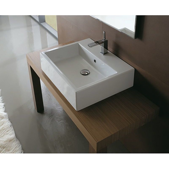 Раковина подвесная Globo Classic 60 см SCQ61.BI*0 фото 2