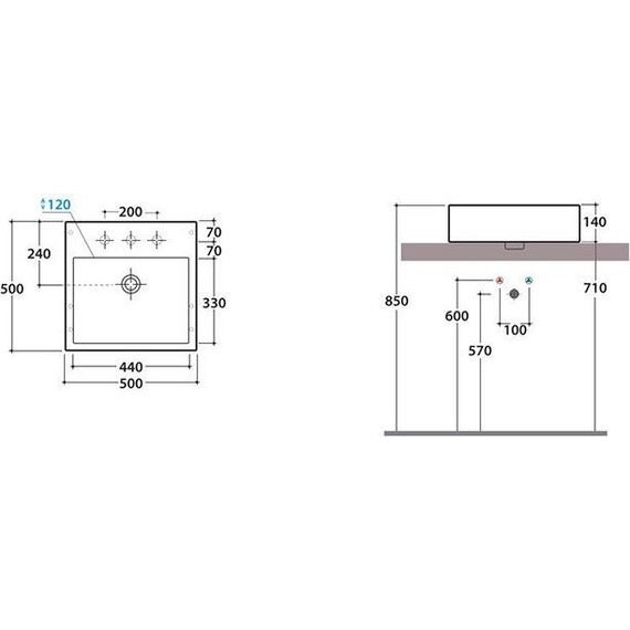 Раковина-чаша Globo Classic 50 см SCQ51.BI*1 фото 2
