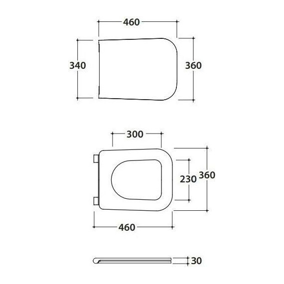 Сиденье с крышкой для унитаза Globo Stone микролифт ST022.AR/cr, черный матовый фото 2