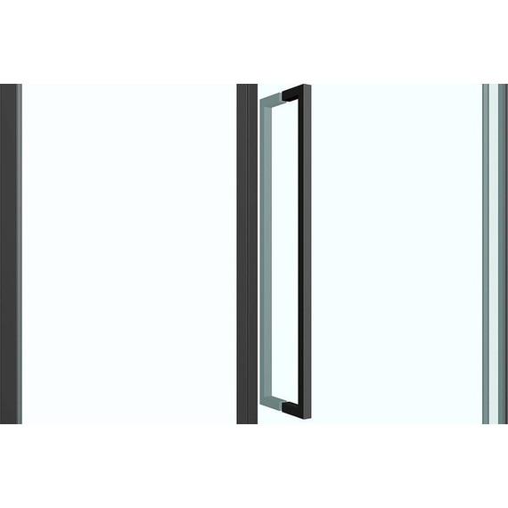 Душевое ограждение Abber Ewiges Wasser 80х80 см AG05080B, черный/прозрачное - 9 Душевое ограждение Abber Ewiges Wasser 80х80 см AG05080B, черный/прозрачное фото 9