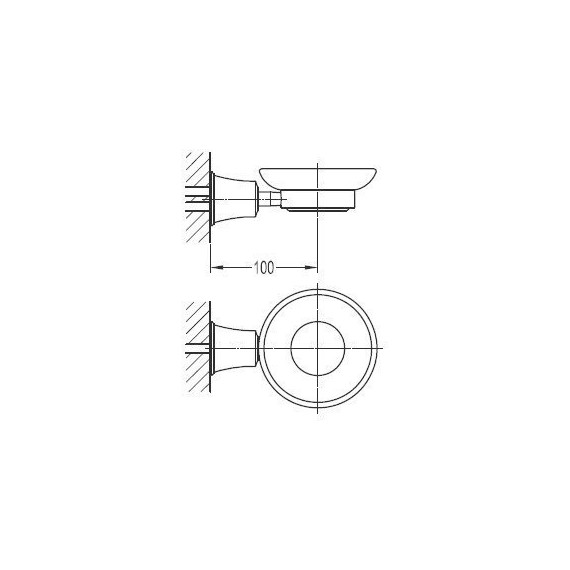Мыльница Cezares Liberty CZR-F-8987 фото 2