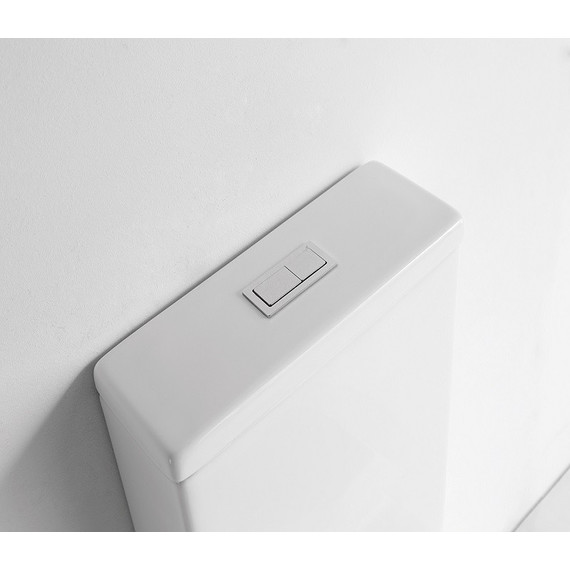 Унитаз-компакт CeramaLux Rimless NS-2170 с крышкой микролифт, Цвет производителя: белый - 4 Унитаз-компакт CeramaLux Rimless NS-2170 с крышкой микролифт, Цвет производителя: белый фото 4