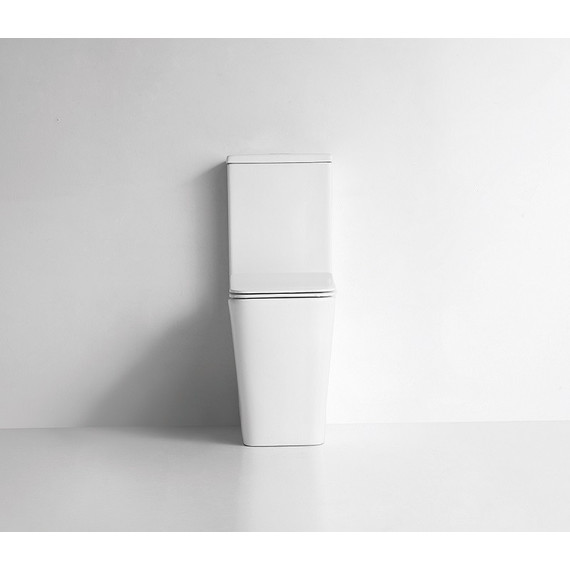 Унитаз-компакт CeramaLux Rimless NS-2170 с крышкой микролифт, Цвет производителя: белый - 8 Унитаз-компакт CeramaLux Rimless NS-2170 с крышкой микролифт, Цвет производителя: белый фото 8