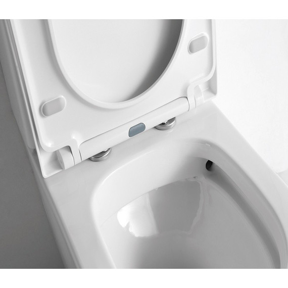 Унитаз-компакт CeramaLux Rimless NS-2178 с крышкой микролифт (арматура Geberit) - 4 Унитаз-компакт CeramaLux Rimless NS-2178 с крышкой микролифт (арматура Geberit) фото 4