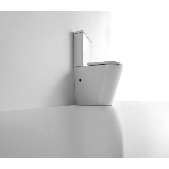 Унитаз-компакт CeramaLux Rimless NS-2178 с крышкой микролифт (арматура Geberit) - 5 Унитаз-компакт CeramaLux Rimless NS-2178 с крышкой микролифт (арматура Geberit) фото 5