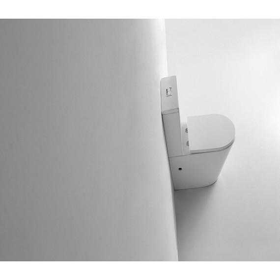 Унитаз-компакт CeramaLux Rimless NS-2178 с крышкой микролифт (арматура Geberit) - 8 Унитаз-компакт CeramaLux Rimless NS-2178 с крышкой микролифт (арматура Geberit) фото 8