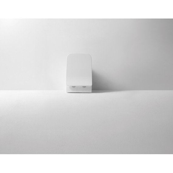 Унитаз приставной CeramaLux Rimless NS-3170 с крышкой микролифт - 6 Унитаз приставной CeramaLux Rimless NS-3170 с крышкой микролифт фото 6