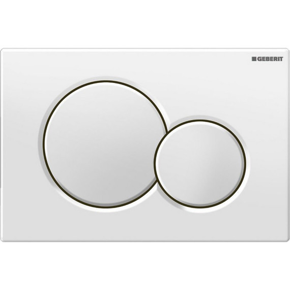 Кнопка смыва Geberit Sigma 01 115.770.11.5, белый глянцевый фото 