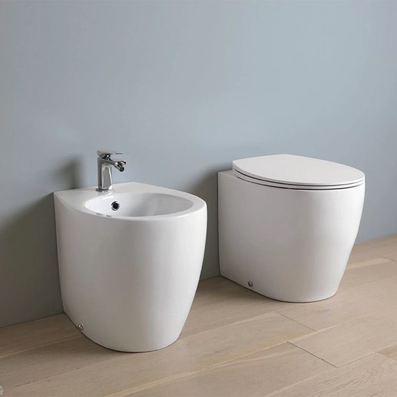 Унитаз приставной ArtCeram Step STV002 01 00 bi фото 4