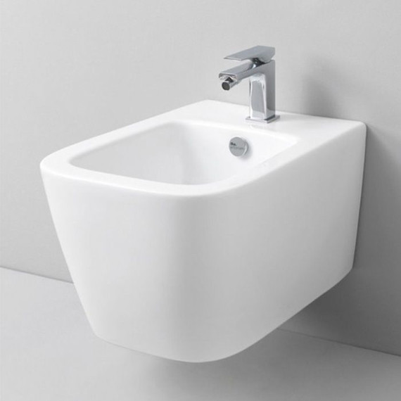 Биде подвесное ArtCeram A16 ASB001 05 00, белый матовый фото 4