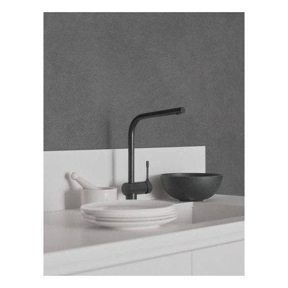 Смеситель для кухни Ideal Standard Silk Black Ceralook BC174XG, черный матовый фото 3