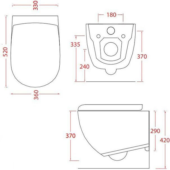 Унитаз подвесной безободковый ArtCeram File 2.0 FLV004 44 00 verde salvia, Цвет производителя: зелёный фото 4