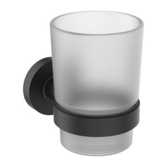 Стакан для зубных щеток Ideal Standard Silk Black IOM A9120XG, черный матовый фото 