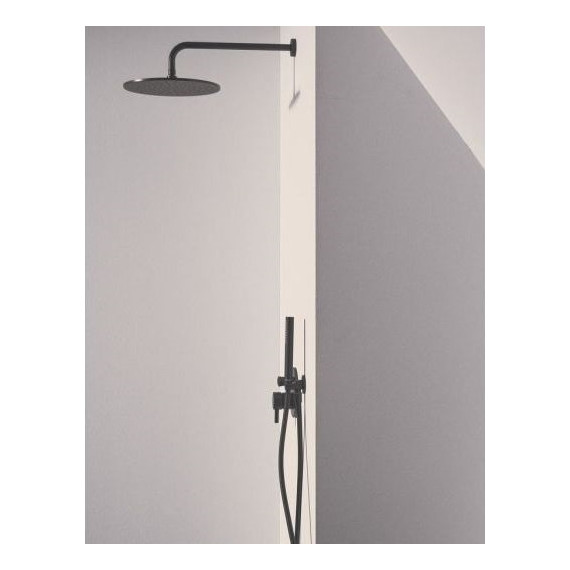 Верхний душ Ideal Standard Silk Black Idealrain A5803XG, черный матовый фото 4