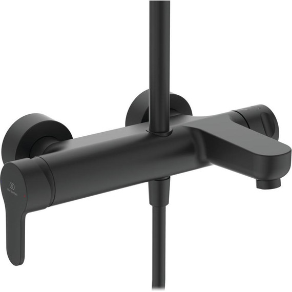 Душевая стойка Ideal Standard Idealrain BC525XG, черный матовый - 3 Душевая стойка Ideal Standard Idealrain BC525XG, черный матовый фото 3