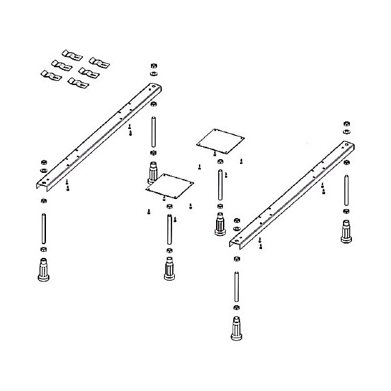 Ножки для акриловых ванн Riho Plus 07 POOTSET07 фото 2
