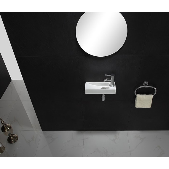 Раковина подвесная CeramaLux N 38 см 9048FL - 2 Раковина подвесная CeramaLux N 38 см 9048FL фото 2