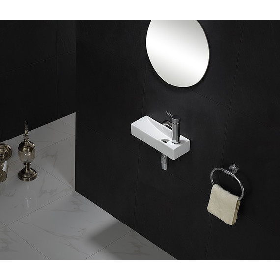 Раковина подвесная CeramaLux N 38 см 9048FL - 4 Раковина подвесная CeramaLux N 38 см 9048FL фото 4