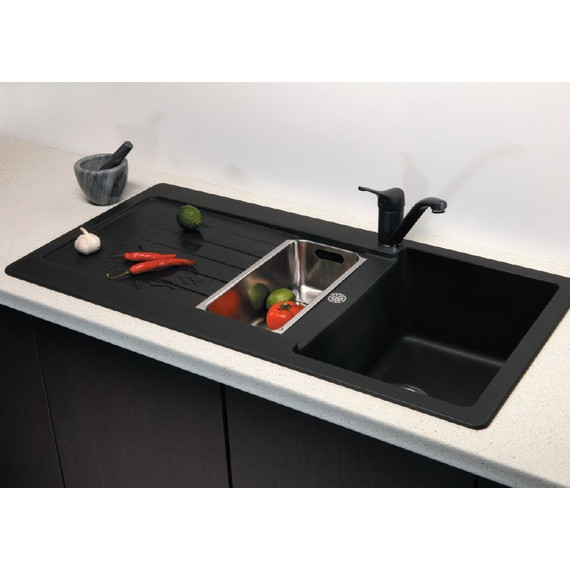 Смеситель для кухни Schock NEOS 710067, оникс фото 2