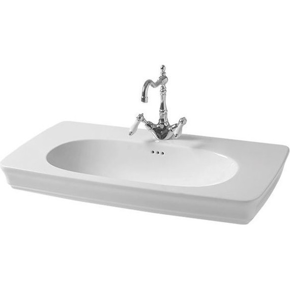 Раковина подвесная ArtCeram Civitas 90 см CIL002 01 00 bi*1 фото 