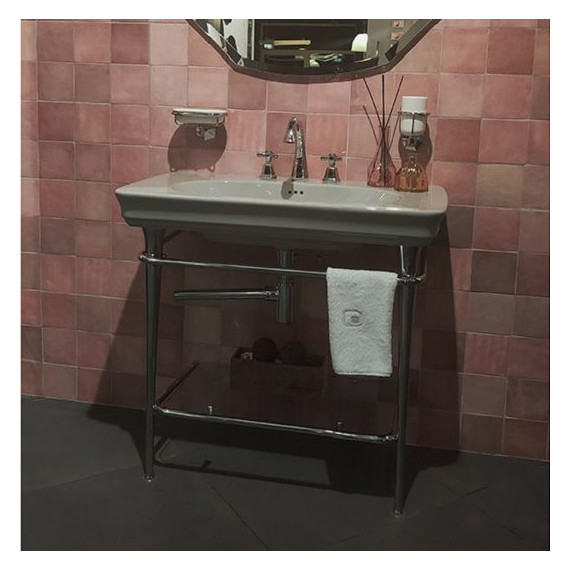 Раковина подвесная ArtCeram Civitas 90 см CIL002 34 00, серый - 2 Раковина подвесная ArtCeram Civitas 90 см CIL002 34 00, серый фото 2