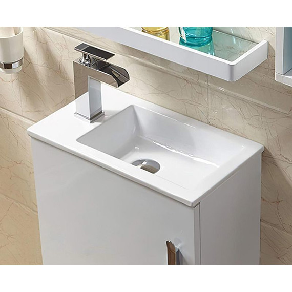 Раковина врезная на столешницу CeramaLux N 46 см 9032C фото 2