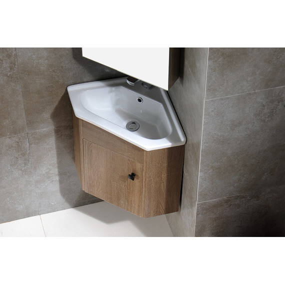 Раковина угловая CeramaLux N 41 см 9068B - 3 Раковина угловая CeramaLux N 41 см 9068B фото 3