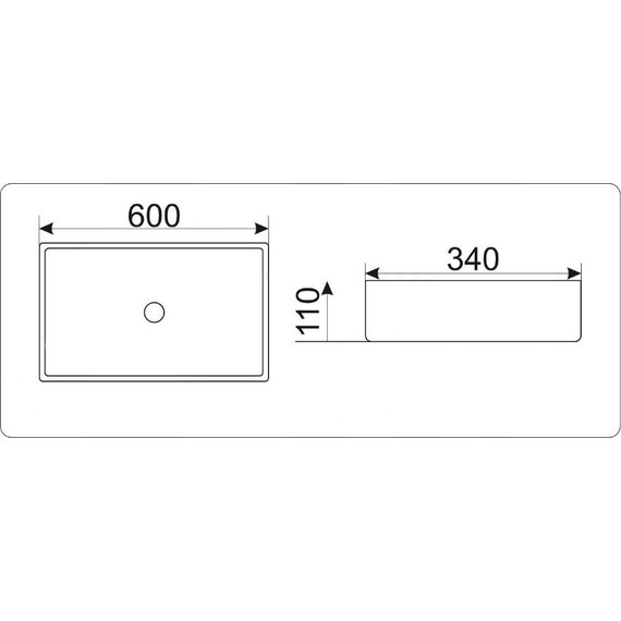 Раковина-чаша CeramaLux N 60 см 9396 - 10 Раковина-чаша CeramaLux N 60 см 9396 фото 10