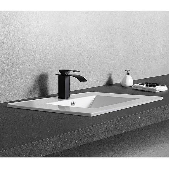 Раковина врезная на столешницу CeramaLux N 71 см YJ-803-70 - 4 Раковина врезная на столешницу CeramaLux N 71 см YJ-803-70 фото 4